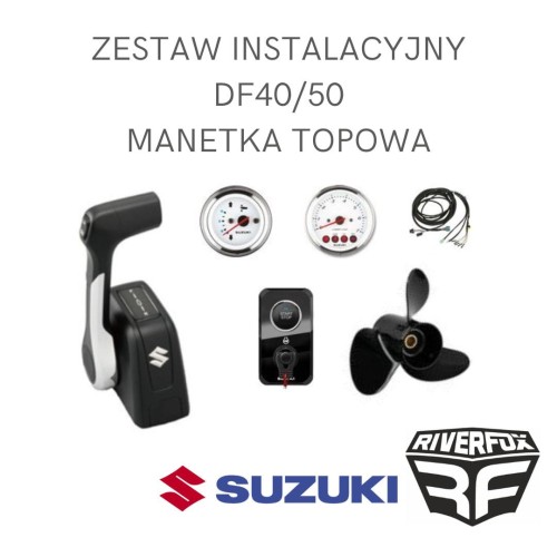 Zestaw instalacyjny manetka topowa suzuki DF40/50