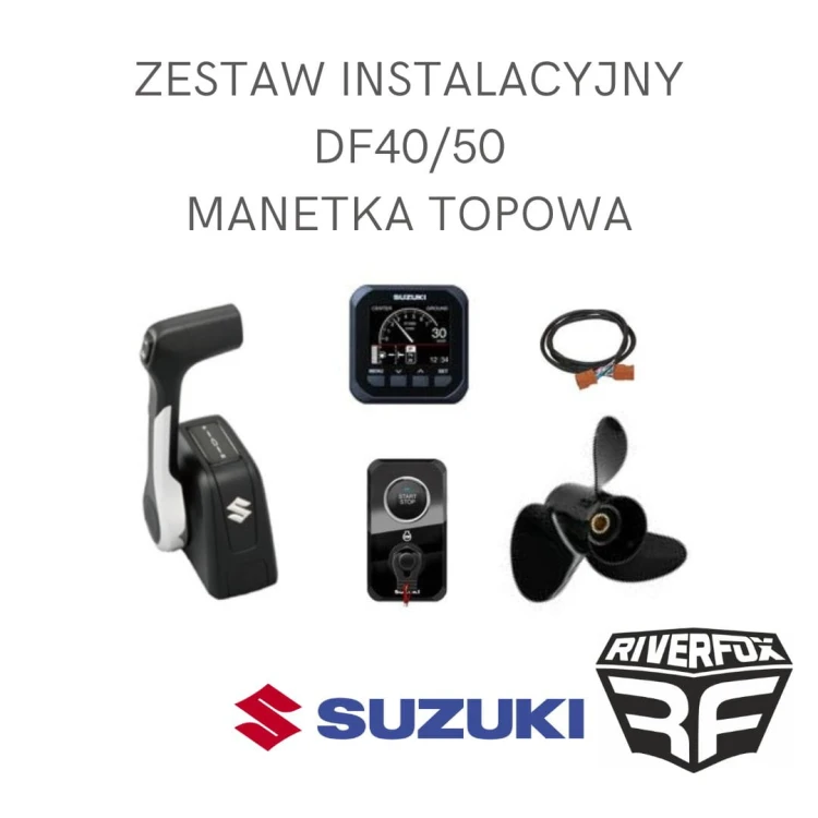 Zestaw instalacyjny manetka topowa 2 suzuki DF40/50