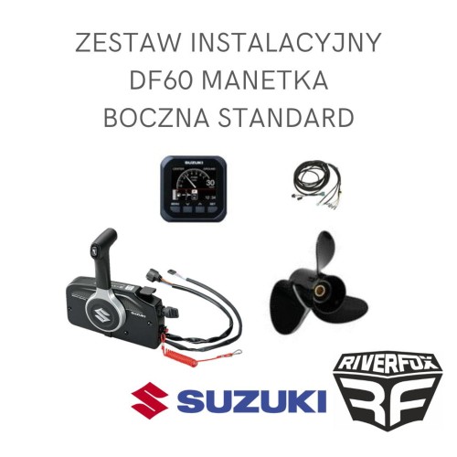 Zestaw instalacyjny manetka boczna standard Suzuki DF60