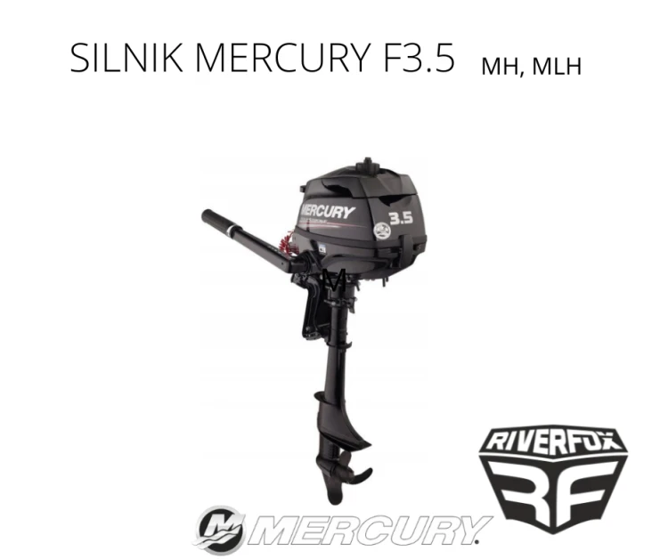 Silnik zaburtowy Mercury F3.5 MLH