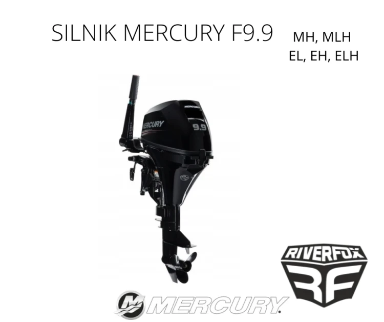 Silnik zaburtowy Mercury F9.9 EL