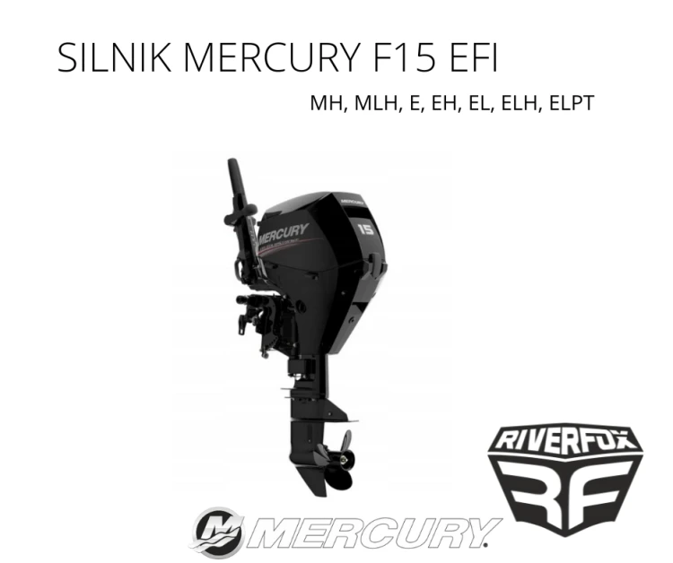 Silnik zaburtowy Mercury F15 EFI EH