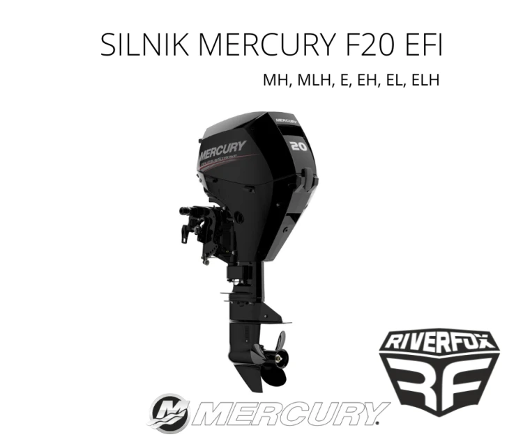Silnik zaburtowy Mercury F20 EFI MLH