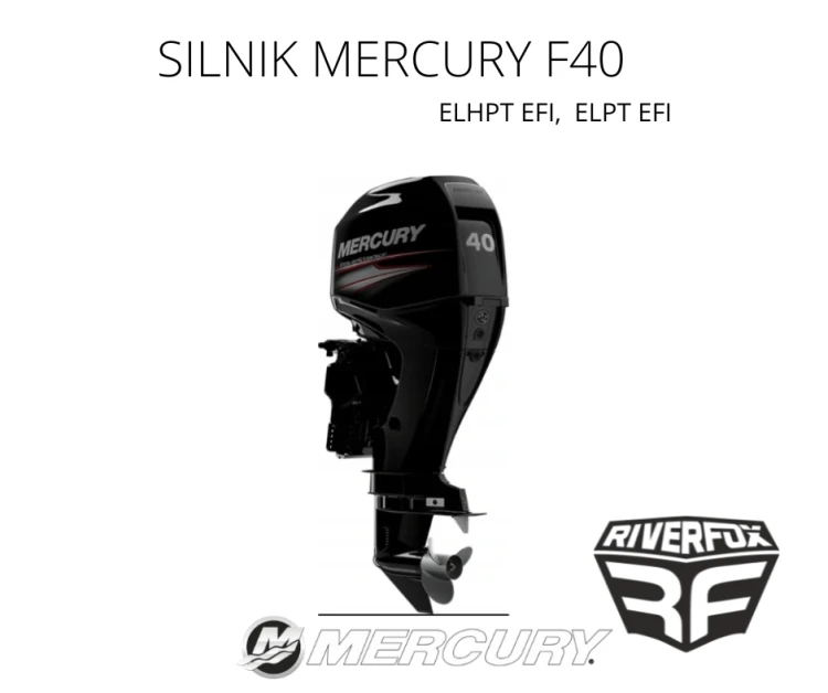 Silnik zaburtowy Mercury F40 EFI ELHPT 4 cylindry