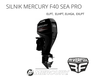 SILNIK ZABURTOWY MERCURY F40 EXLPT SEA PRO
