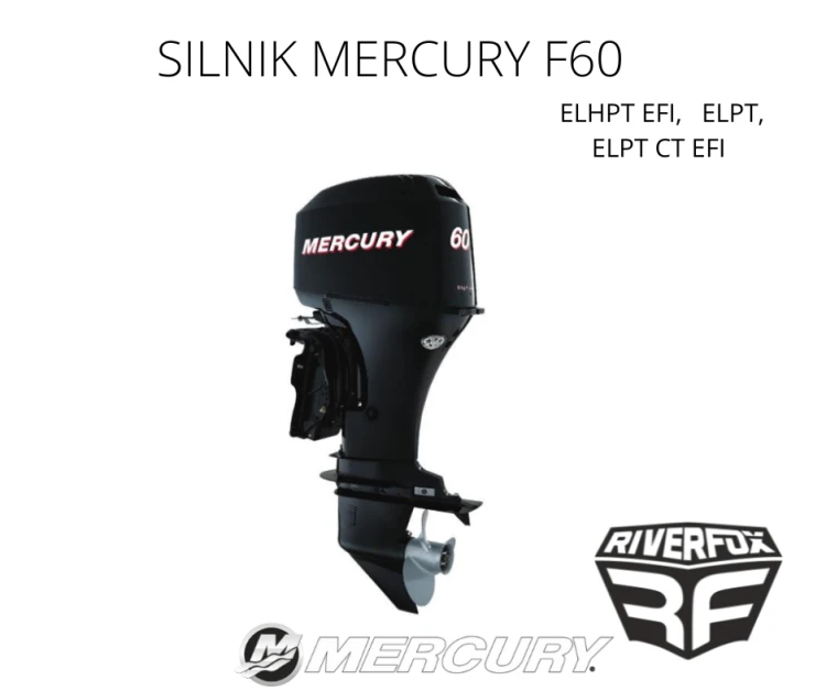 Silnik zaburtowy Mercury F60 ELHPT EFI