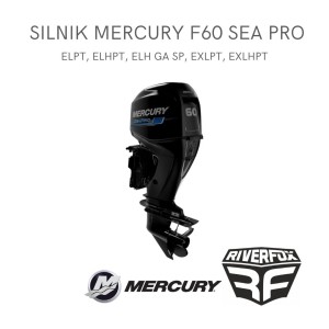 SILNIK ZABURTOWY MERCURY F60 ELPT SEA PRO