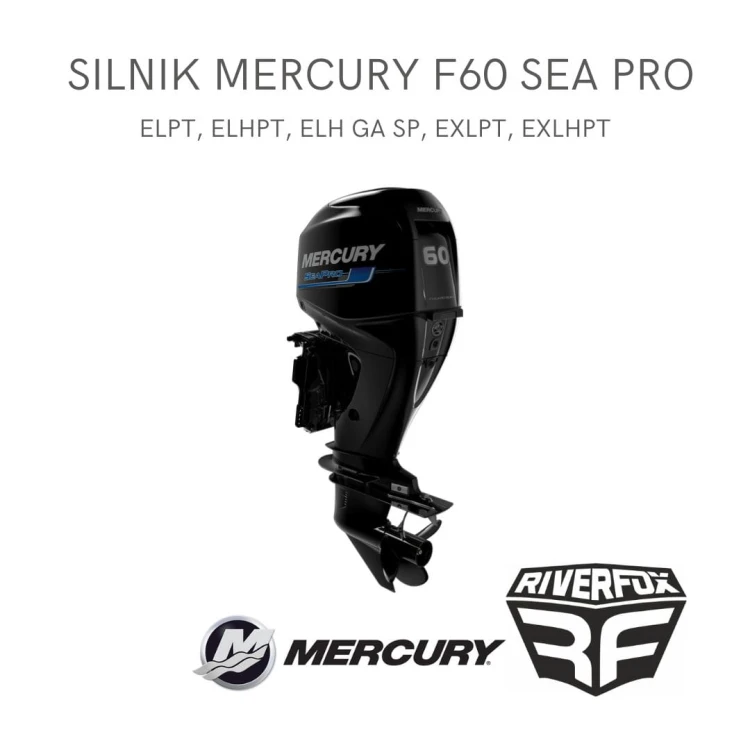 Silnik zaburtowy Mercury F60 ELHPT SEA PRO
