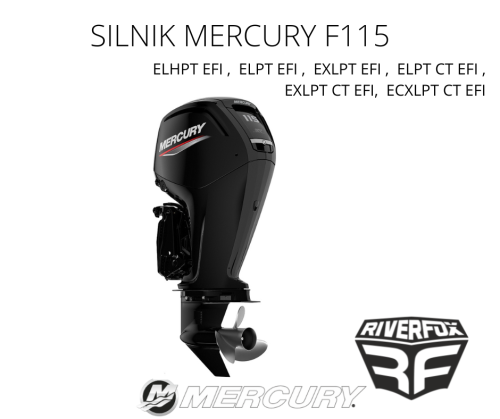 Silnik zaburtowy Mercury F115 ELPT EFI