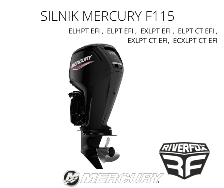 Silnik zaburtowy Mercury F115 ELPT EFI