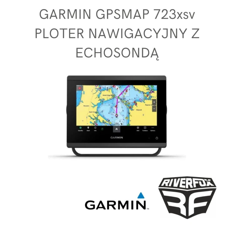 RIVERFOX Garmin GPSMAP 723xsv ploter nawigacyjny z echosondą .jpg