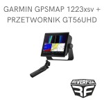 GARMIN  - GPSMAP® 1223xsv + przetwornik GT56UHD komplet