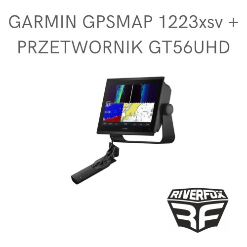 Garmin GPSMAP 1223xsv z przetwornikiem GT56UHD