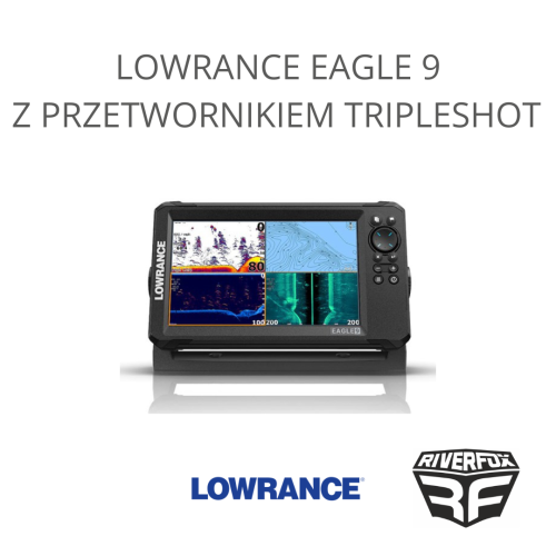 Echosonda Lowrance EAGLE 9 TRIPLESHOT
