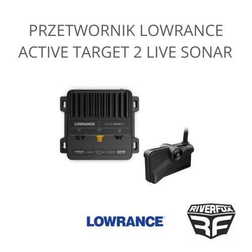 Lowrance Active Target 2 przetwornik Live Sonar