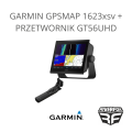 Garmin GPSMAP 1623XSV z przetwornikiem GT56UHD