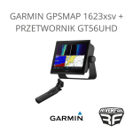 GARMIN  - GPSMAP® 1623xsv + przetwornik GT56UHD komplet