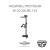 Haswing Protruar W-20 12V silnik elektryczny