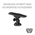 Railblaza uchwyt do montażu echosondy HEXX