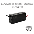Ładowarka prostownik akumulatorów LiFePO4 20A VOLT