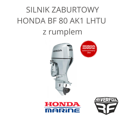 Silnik zaburtowy Honda BF80 AK1 LHTU z rumplem