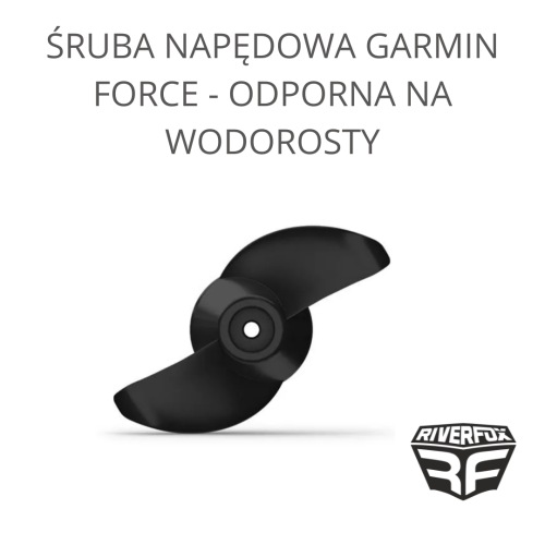 Śruba napędowa Garmin Force odporna na wodorosty