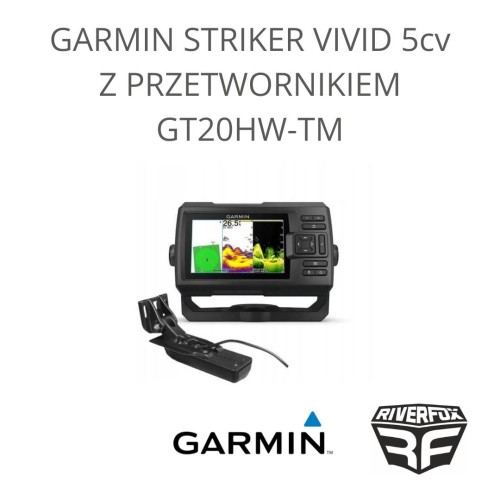 Garmin Striker Vivid 5cv z przetwornikiem