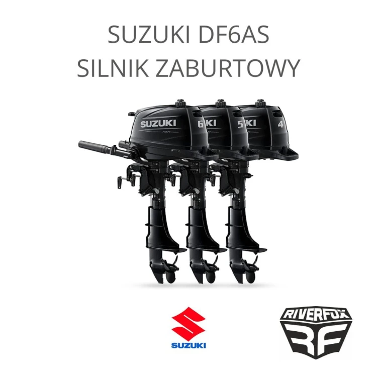 Suzuki DF6AS silnik zaburtowy