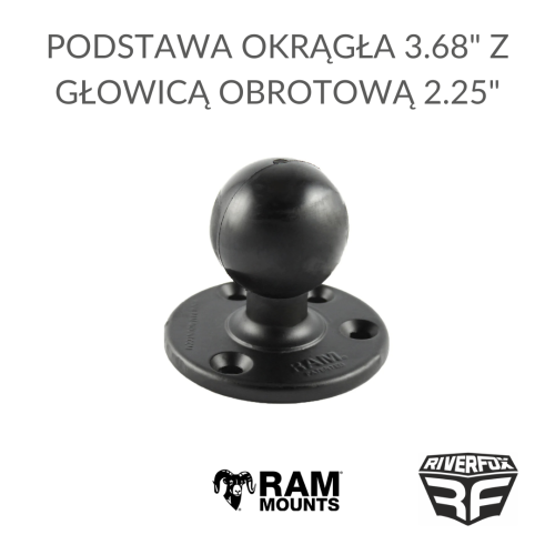 RAM MOUNTS podstawa okrągła 3.38 z głowicą obrotową 2.25.png