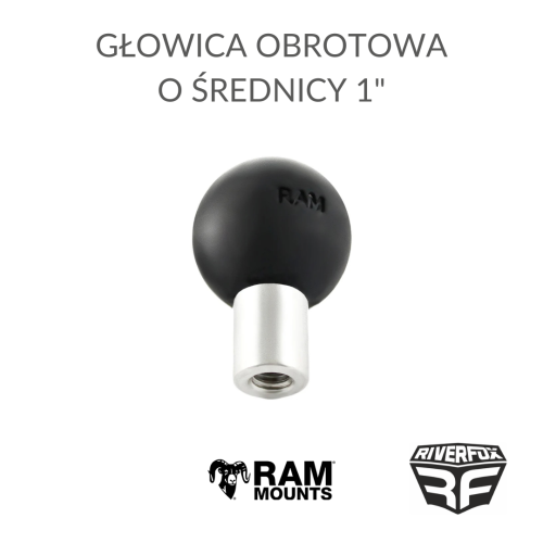 RAM MOUNTS głowica obrotowa o średnicy 1.png