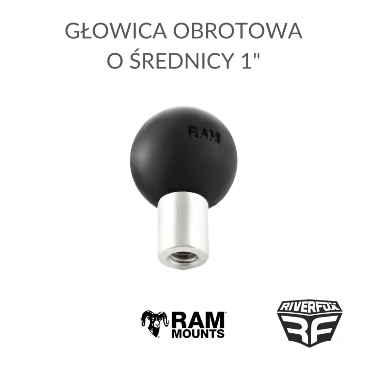 RAM MOUNTS głowica obrotowa o średnicy 1.png