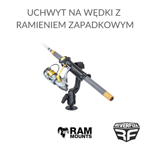 RAM MOUNTS uchwyt na wędki z ramieniem zapadkowym.png