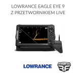 LOWRANCE EAGLE EYE 9 Z PRZETWORNIKIEM EAGLE EYE