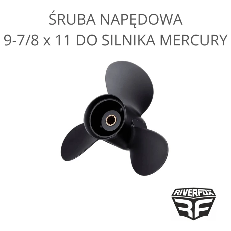 Śruba napędowa 9 7/8 x 11 do silnika Mercury zamiennik