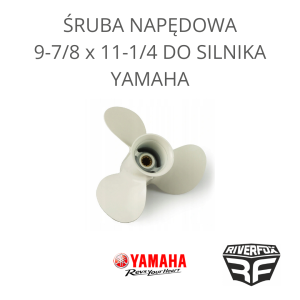 ŚRUBA NAPĘDOWA 9 7/8 x 11 1/4 DO SILNIKA YAMAHA