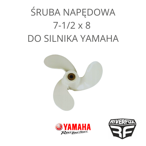 Śruba napędowa 7-12 x 8 do silnika Yamaha