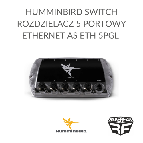 Humminbird SWITCH rozdzielacz 5 portowy Ethernet