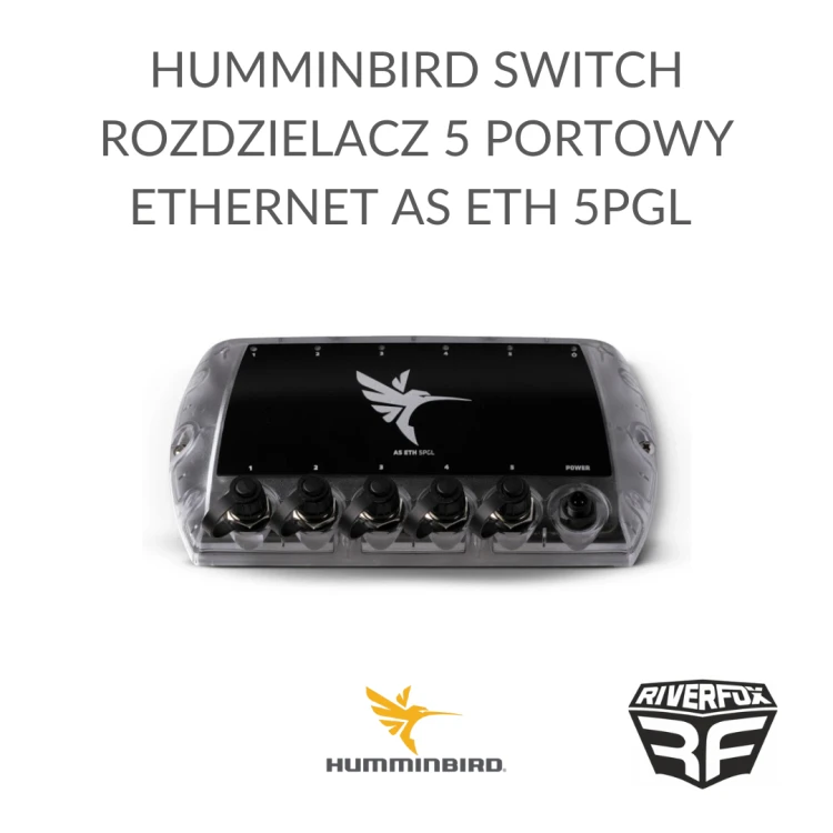 Humminbird SWITCH rozdzielacz 5 portowy Ethernet