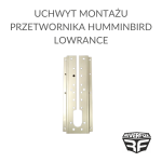 UCHWYT DO MONTAŻU PRZETWORNIKA HUMMINBIRD, LOWRANCE POD STOPNIEM KADŁUBA