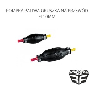 POMPKA PALIWA  GRUSZKA  NA PRZEWÓD FI 10MM