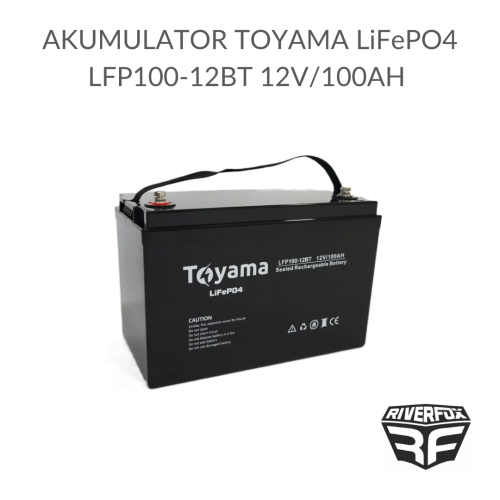 Akumulator Toyama LIFEPO4 12V 100Ah