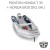 Ponton Honda T 35 + Silnik zaburtowy Honda BF 20 DK2 SHU