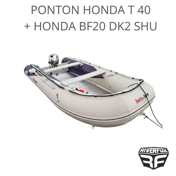 Ponton Honda T 40 + Silnik zaburtowy Honda BF 20 SHU