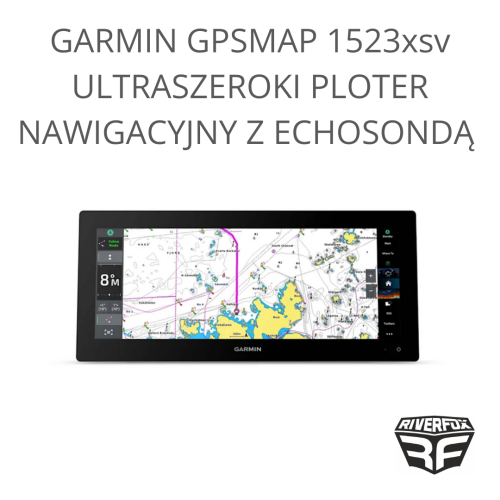 Garmin GPSMAP 1523xsv ploter nawigacyjny z echosondą