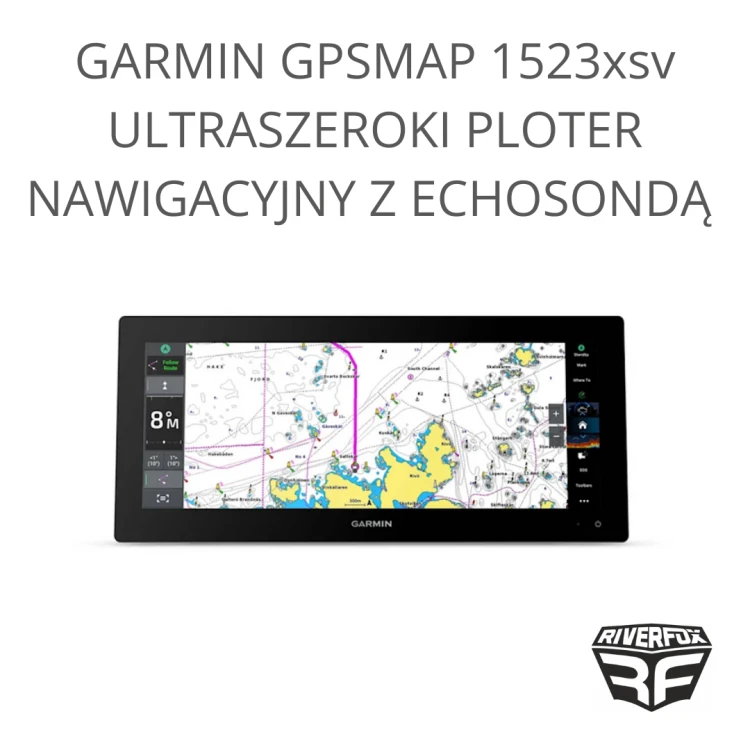 Garmin GPSMAP 1523xsv ploter nawigacyjny z echosondą