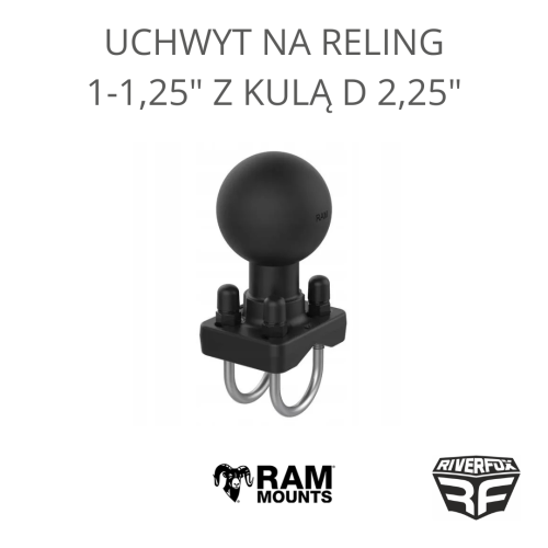Uchwyt na reling 1-1,25 z kulą D 2,25.png