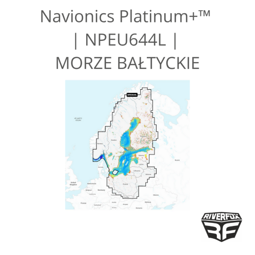 Mapa Navionics Platinum NPEU644L