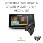 Echosonda HUMMINBIRD XPLORE 9 CMSI+ GPS + MEGA LIVE2  RATY 0%