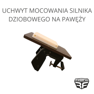 UCHWYT MOCOWANIA SILNIKA DZIOBOWEGO NA PAWĘŻY 