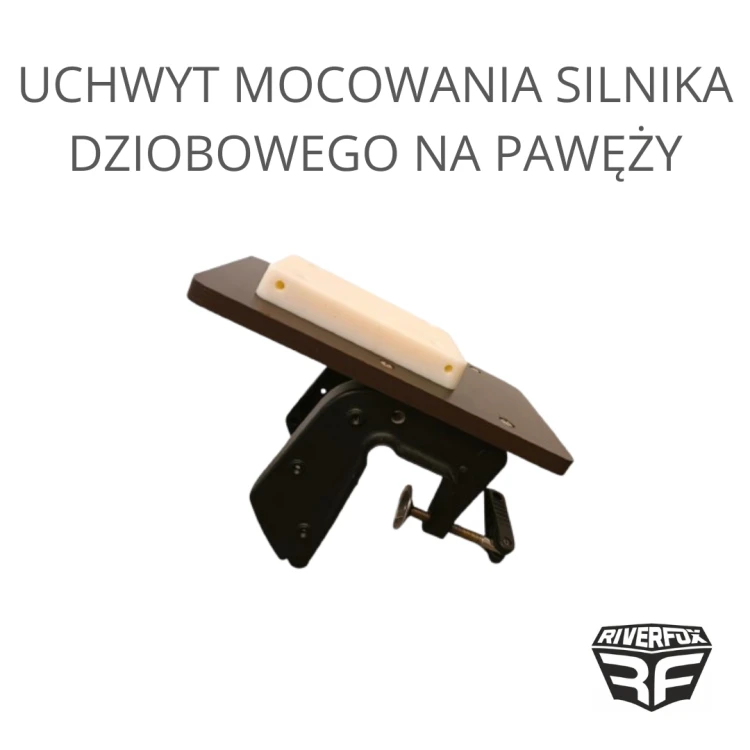 Uchwyt mocowania silnika dziobowego na pawęży